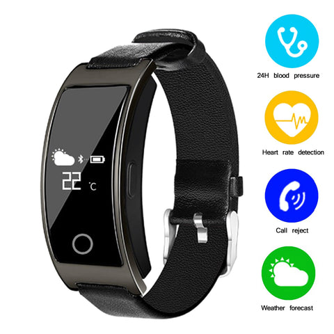 CK11S Blood Pressure & Heart Rate Monitor Wrist Watch