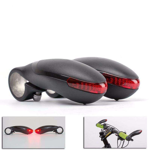 Bicycle Handlebar - Warning LED Lamp Bicycle Handlebar