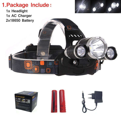 LED Headlamps - Linterna Frontal 13000LM LED Headlamp