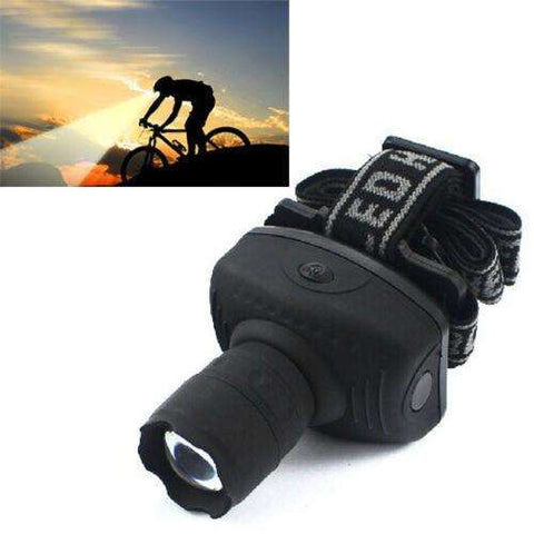 LED Headlamps - Mini LED Zoomable Headlamp - Zoomable Head Torch Light Bike Riding Lamp For Camping