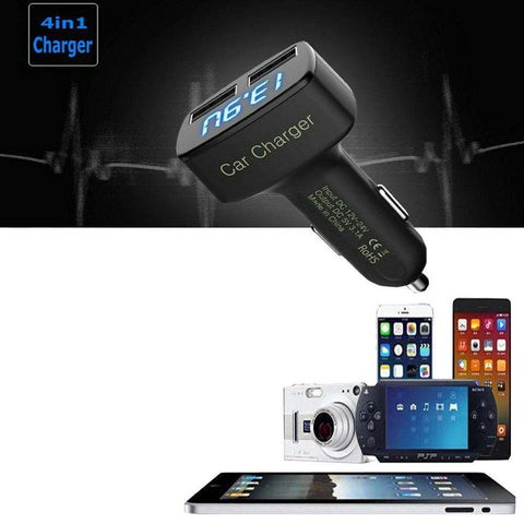 Mobile Phone Chargers - Smart Car Charger With Over Charging Protection