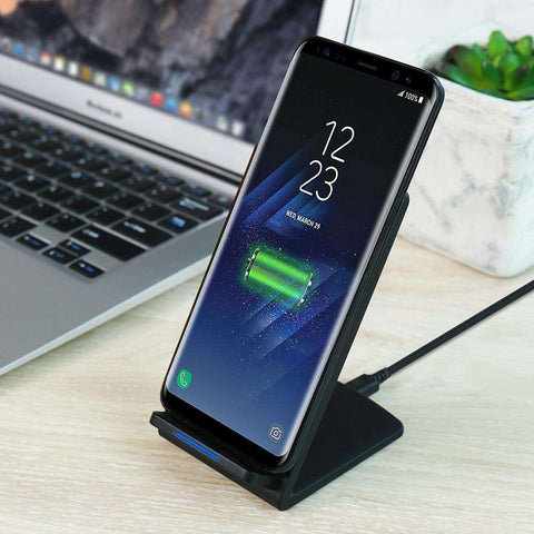 Mobile Phone Chargers - Vertical Wireless Fast Charging For Samsung Galaxy S8 | S7 | S6 | Edge | Note 5 | 7 - Enjoy Fast Charge Wireless Experience!