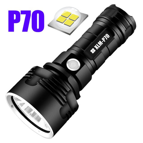 Super Powerful LED Flashlight L2 XHP50 Tactical Torch USB Rechargeable Linterna Waterproof Lamp Ultra Bright Lantern Camping