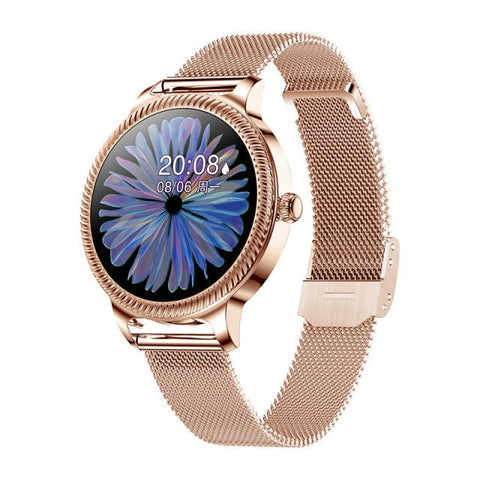 Touch Screen Business Women Smartwatch Fitness Tracker Heart Rate Blood Pressure Ladies Female Smart Watch 2022